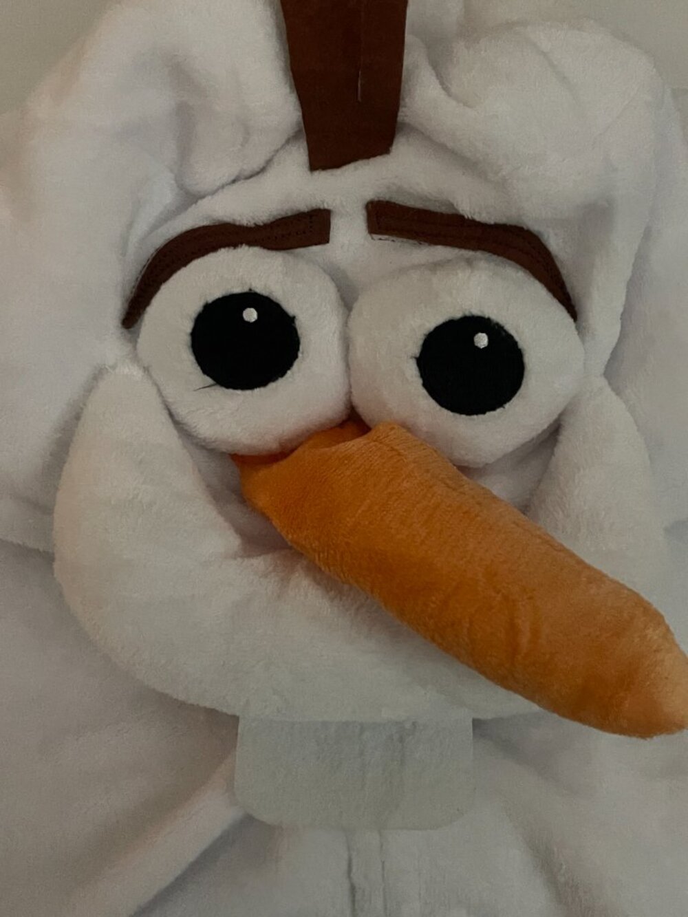 Disney Frozen Olaf Plush Onesie Costume